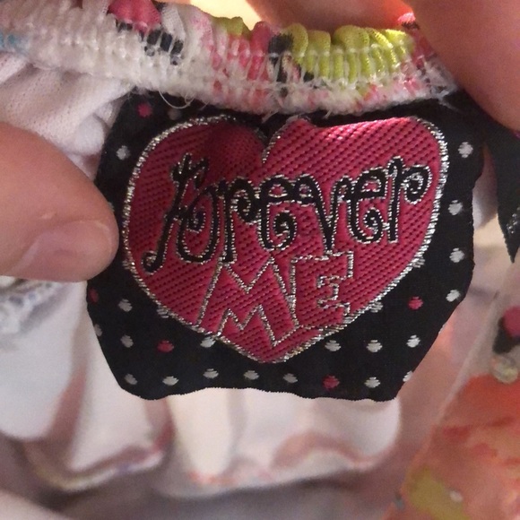 🎉4 for $20 Forever Me Hawaiian Print Ruffled Tier Dress, size 8 - Picture 5 of 8